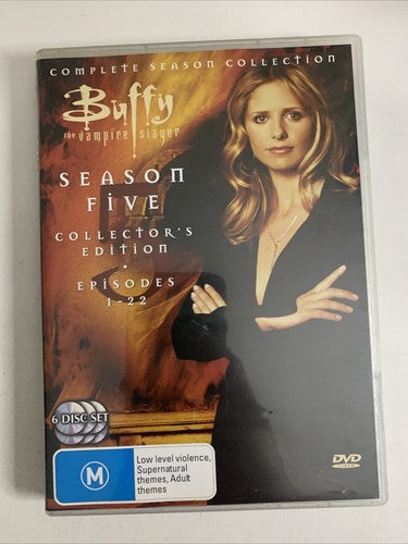 Buffy the Vampire Slayer : The Complete Season 5 (DVD, 2001, 6-Disc) Region 4