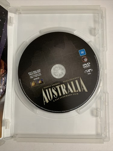 Australia (Limited Edition, DVD, 2008) Hugh Jackman, Nicole Kidman Region 4