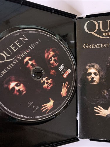 Queen – Greatest Video Hits 1 (DVD, 2002, 2-Discs)  All Regions