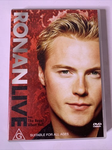 Ronan Keating – Ronan Keating Live (DVD, 2000) Region 4 &2