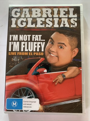 Gabriel Iglesias: I'm Not Fat I'm Fluffy (DVD, 2010) All Regions NEW Sealed