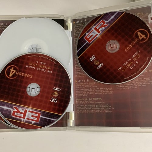 ER : The Complete Season 4 (DVD, 1997, 6-Disc) Region 4