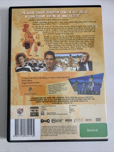 They're a Weird Mob (DVD, 1966) Australian Comedy Region 4