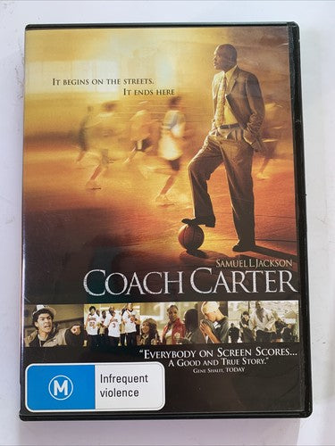 Coach Carter (DVD, 2005) Samuel L. Jackson Region 4 NEW