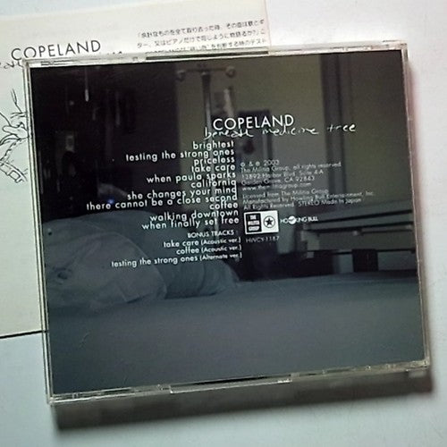 Copeland – Beneath Medicine Tree (CD, 2003) Japan HWCY-1187