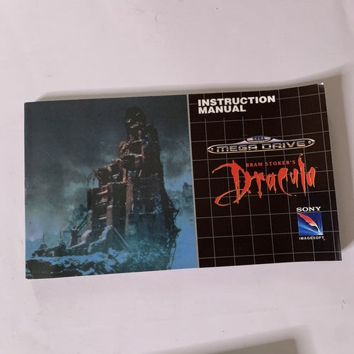 Dracula Sega Mega Drive PAL 1993 Game Complete