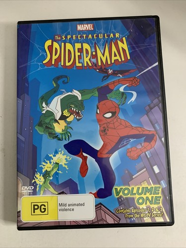 The Spectacular Spiderman : Vol 1 (DVD, 2008) Animation Region 4 NEW