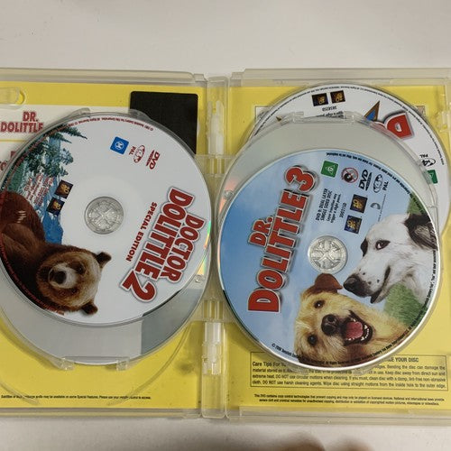 Dr Dolittle 1,2,3,4,5 Collection (DVD, 2010, 5-Discs) Eddie Murphy Region 4