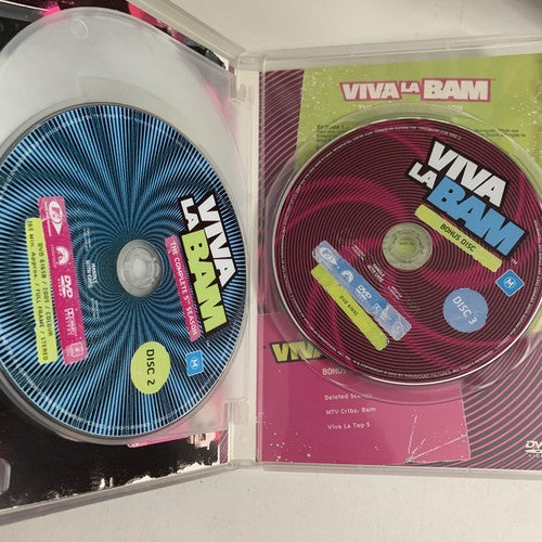 Viva La Bam : Season 4 & 5 (DVD, 2005, 3-Disc) Bam Margera Region 4