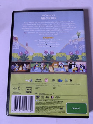 Bluey: Camping and Other Stories : Vol 5 (DVD, 2019) Animation Region 4