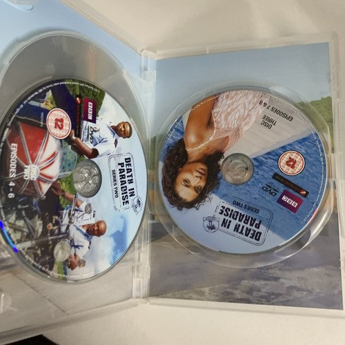 Death in Paradise : Series 2 (DVD, 2012, 3-Disc) BBC Drama Region 4 &2