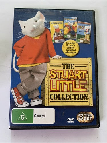The Stuart Little 1, 2, 3 Collection (DVD, 1999) Animation Region 4