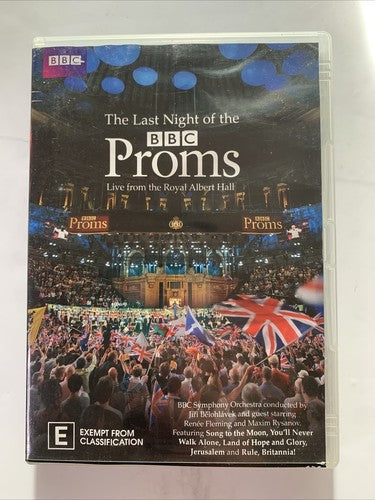 Last Night of the Proms (DVD, 2010) BBC Region 4