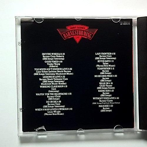Jimmy Barnes – Barnestorming (CD, 1988) Australia TVD 98001/2