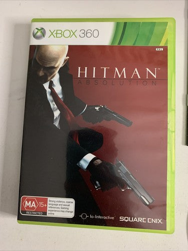 Hitman Absolution Microsoft XBOX 360 PAL Game Complete