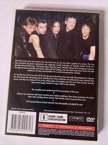 The Cure – Out Of The Woods (DVD, 2004) All Region