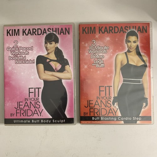 Fit In Your Jeans By Friday: Butt Body Sculpt + Cardio (DVD, 2009) All Regions