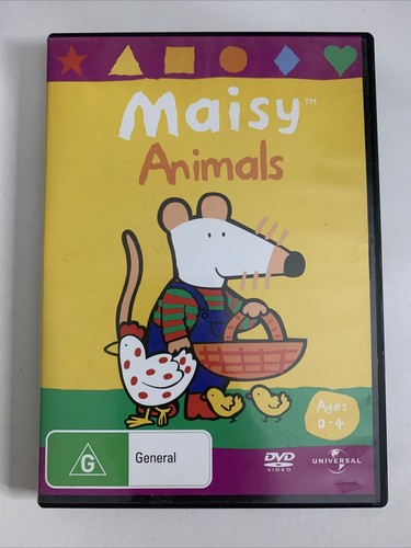 Maisy : Animals (DVD, 1998) Region 4 &2
