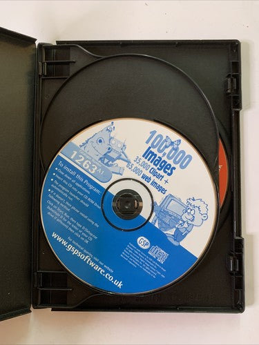 120,000 Clipart Images Royalty Free PC Windows CD-ROM 3-Disc
