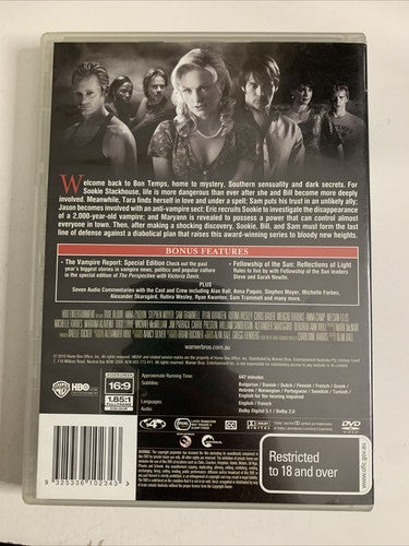 True Blood : Season 2 (DVD, 2009, 5-Disc) Region 4