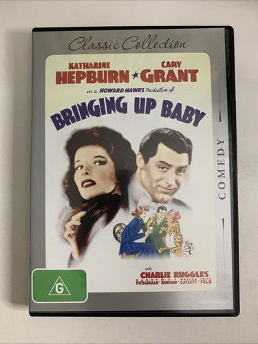 Bringing Up Baby! (DVD, 1938) Cary Grant, Katharine Hepburn Region 4