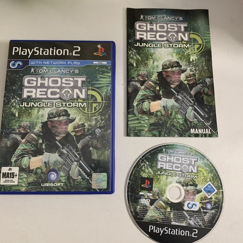 Tom Clancy's Ghost Recon: Jungle Storm PS2 Sony PlayStation 2 PAL Game Complete