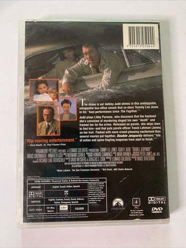 Double Jeopardy (DVD, 1999) Ashley Judd, Tommy Lee Jones  Region 4