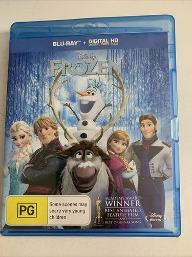 Frozen (Blu-ray, 2013) Disney Animated Film All Regions