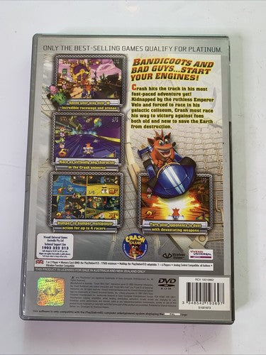 Crash Nitro Kart PS2 Sony PlayStation 2 PAL 2004 Game Complete