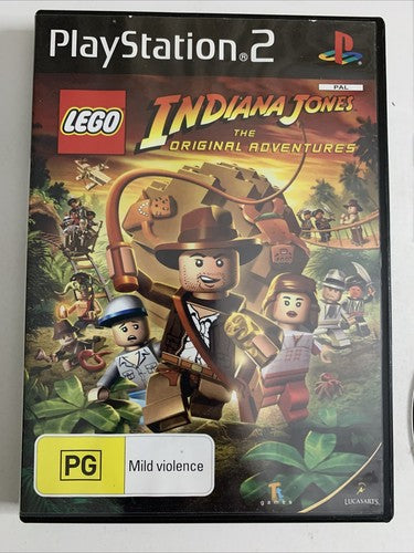 LEGO Indiana Jones: The Original Adventures PS2 Playstation 2 PAL Game Complete