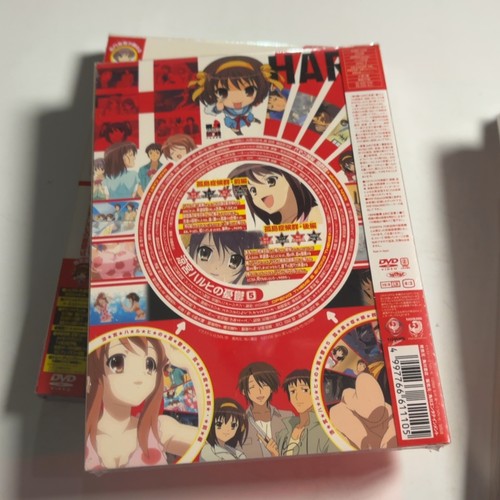 The Melancholy of Haruhi Suzumiya - Vol 2, 3, 4, 5 (DVD, 2006) Region 2 Japan