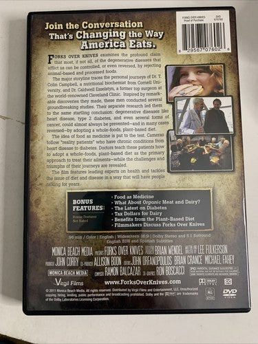 Forks Over Knives (DVD, 2011) All Regions