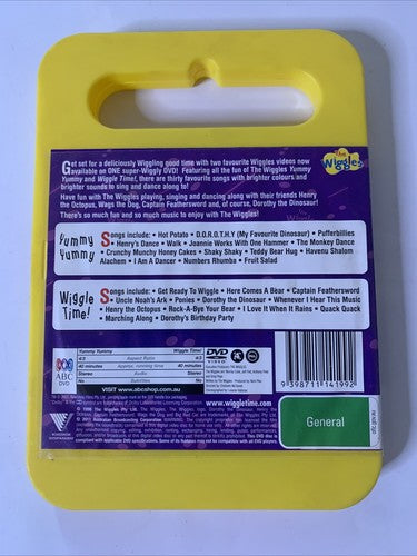 The Wiggles: Wiggle Time! / Yummy Yummy (DVD, 1998) ABC Kids Region 4