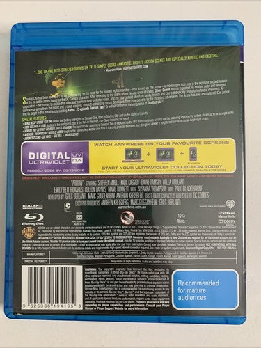 Arrow : Season 2 (Blu-ray, 2013, 4-Disc) Region B