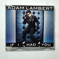 Adam Lambert – If I Had You (CD, 2010) Australia 88697-74649-2