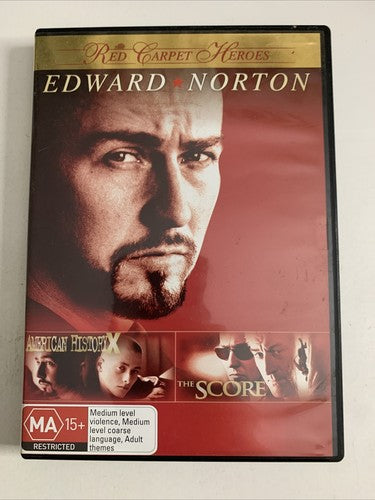 American History X / The Score (DVD, 2-Disc) Edward Norton, Robert De Niro NEW