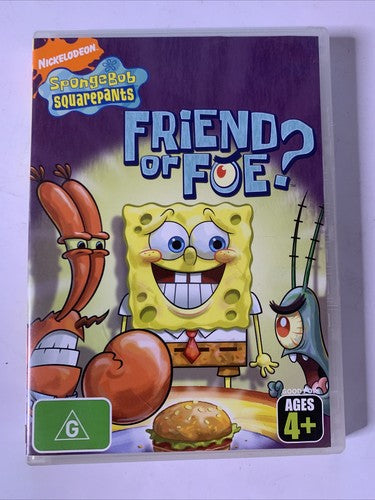 SpongeBob SquarePants : Friend or Foe? (DVD, 2003) Region 4