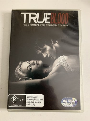 True Blood : Season 2 (DVD, 2009, 5-Disc) Region 4