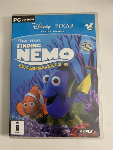 Disney Finding Nemo: Nemo's Underwater World of Fun PC Windows CD-ROM Game
