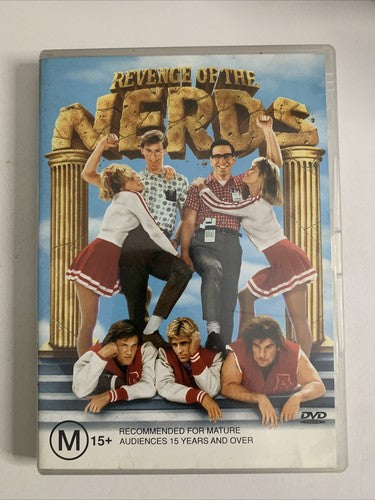 Revenge of the Nerds (DVD, 1984) Anthony Edwards, Robert Carradine Region 4