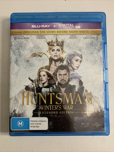 The Huntsman: Winter's War (Blu-ray, 2016) Chris Hemsworth, Emily Blunt Region B