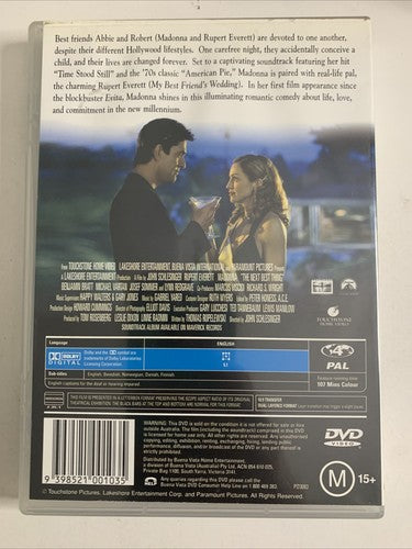 The Next Best Thing (DVD, 2000) Madonna, Rupert Everett Region 4