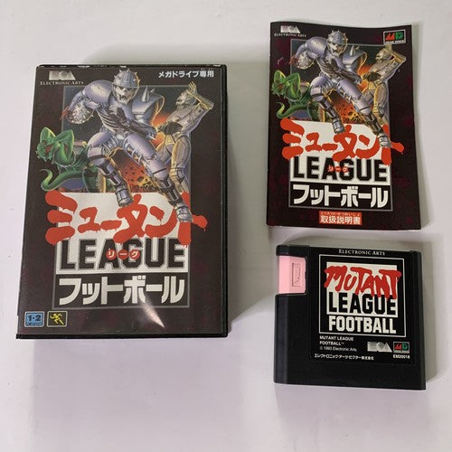 Mutant League Football SEGA Mega Drive NTSC-J Japanese 1993 Game Complete