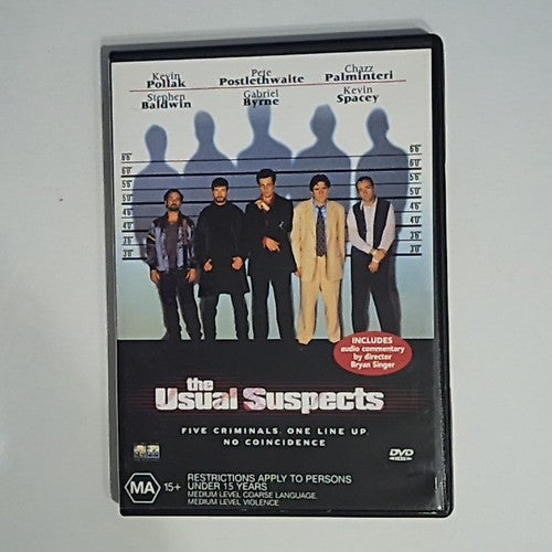 The Usual Suspects (DVD, 1995) Kevin Spacey, Chazz Palminteri Region 4