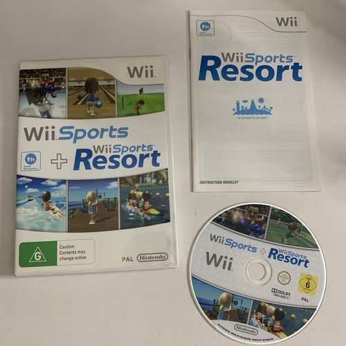 Wii Sports + Wii Sports Resort (NIntendo Wii, PAL) Game