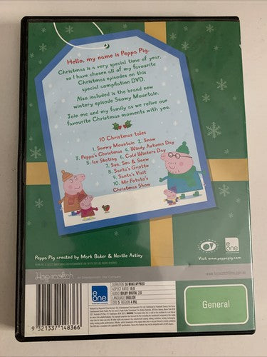 Peppa Pig: A Christmas Compilation (DVD, 2013) Animation Region 4