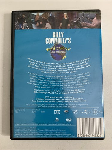 Billy Connolly: World Tour of England, Ireland & Wales (DVD, 2002) Region 4 NEW