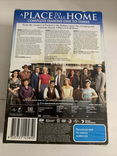 A Place to Call Home : Season 1-3 Box Set (DVD, 2016, 10-Disc) Region 4 &2