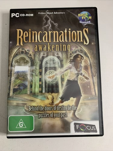 Reincarnations: Awakening PC Windows CD-ROM Hidden Object Game