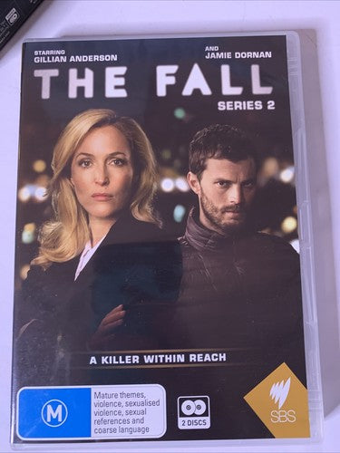 The Fall : Series 1-2 Box Set (DVD, 2015, 4-Disc) Gillian Anderson All Regions